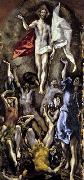 GRECO, El The Resurrection oil painting reproduction